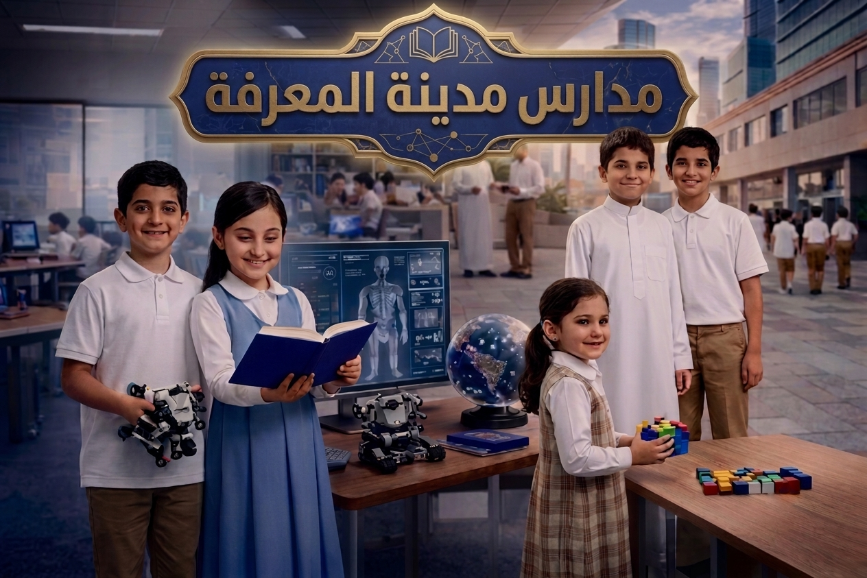 مدينة المعرفة للتعليم — حرم مدرسي